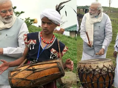 Modi Turns Drummer, Photographer, Gushes About Meghalaya's Incredible Beauty