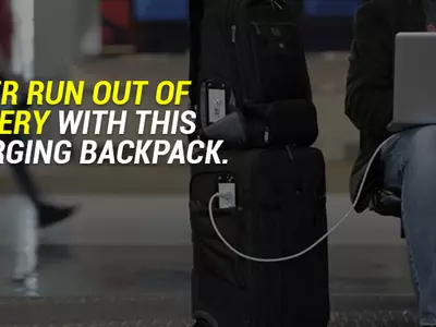 charging backpack