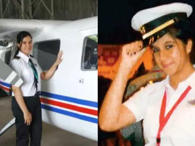 This Is Ayesha Aziz - India's Youngest Woman Pilot Who Got Her License When She Was Just 16!