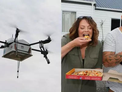 To Every Pizza Lover's Delight, Dominos Starts Drone Delivery For Its Own!