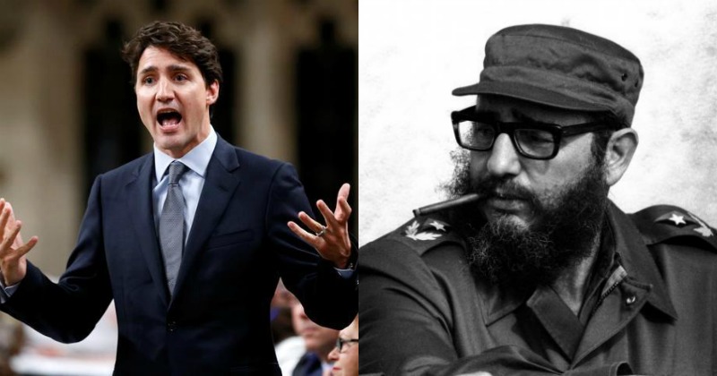 People Lash Out At Justin Trudeau After He Calls Fidel Castro A ...