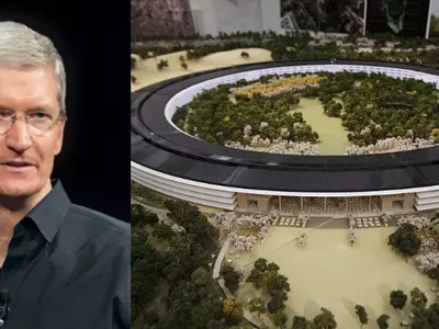 Here's A Look At Apple's Ambitious New Headquarters In California That Resembles A Spaceship