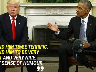 Donald Trump Goes All Out On His Praises For Barack Obama, Calls Him A 'Terrific' Human Being!