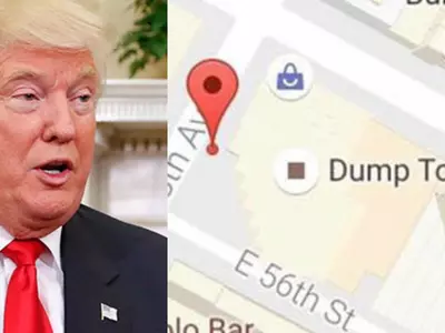 Donald Tower and Google Map