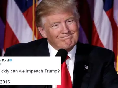 After Trump's Win, Google Searches For 'How To Impeach A President' Go Up By 5000 Percent!