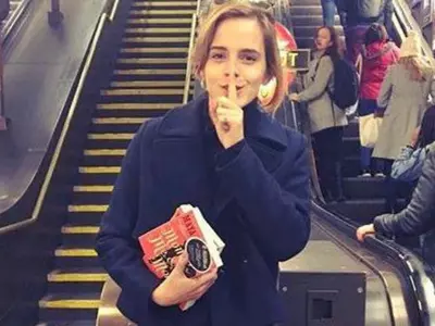 Emma Watson Is Leaving Surprises For Commuters At London's Underground For A Very Sweet Reason!