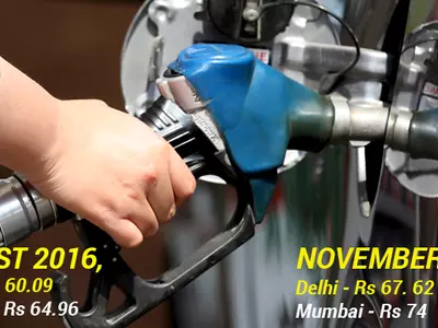 In Just Two Months, Petrol Prices Have Gone Up 7.53 Rupees. And Diesel Went Up By 3.9 Rupees