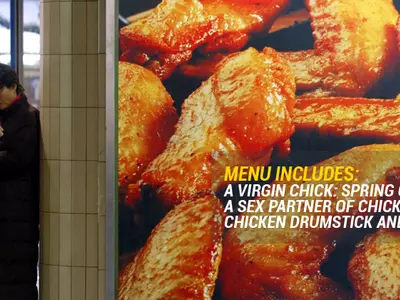 Fried Chicken Restaurant In China Called 'Call A Chick' Has Chinese Government Furious!