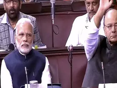 What Made Modi, Jaitley Chuckle In Parliament