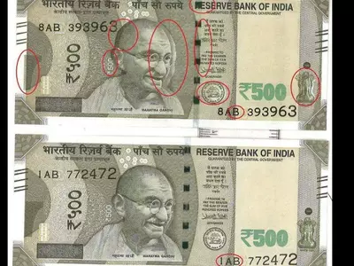 New Rs 500 Notes