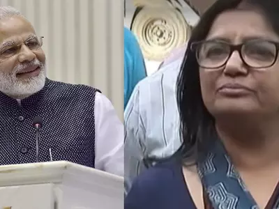 Narendra Modi and Rashmi Jain