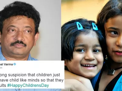 Ram Gopal Varma Does It Again, Goes On A Non-Stop Rant Against Kids On Children's Day!