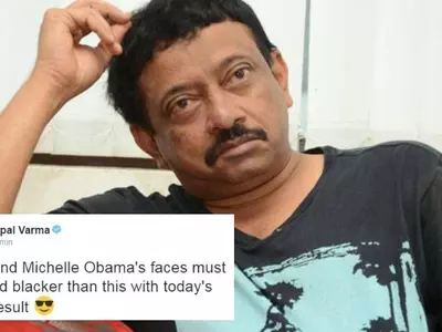 Ram Gopal Varma Goes On A Racist Spree By Making Derogatory Remarks During America's Elections!