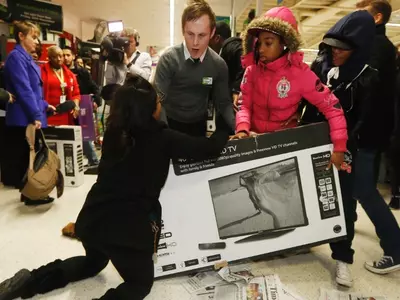 Many Americans Killed, Few Dead As Shoppers Battle It Out For Black Friday Deals Across US