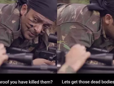 This Video Featuring Two Indian Soldiers Who Shoot Terrorists Takes A Straight Dig At Kejriwal