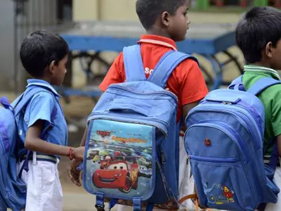 Standard 7 Boy To Fast For Lighter Schoolbags