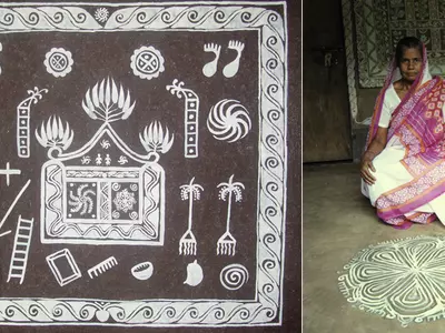 A Traditional Art Form Still Practiced In Bengal Finds Its Roots In The Harappan Civilisation