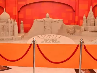 Leaders From Across The World Appreciate The Sand Art Of Sudarsan Pattnaik at BRICS