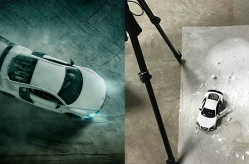 Audi Hires Photographer To Shoot Their $200,000 Sports Car, He Uses A $40  Toy Car Instead