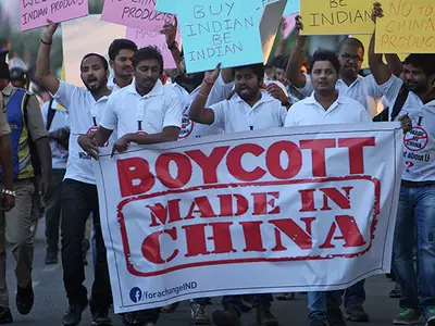 Boycotts Chinese