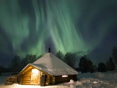 Arctic Snow Hotel in Rovaniemi, Finland