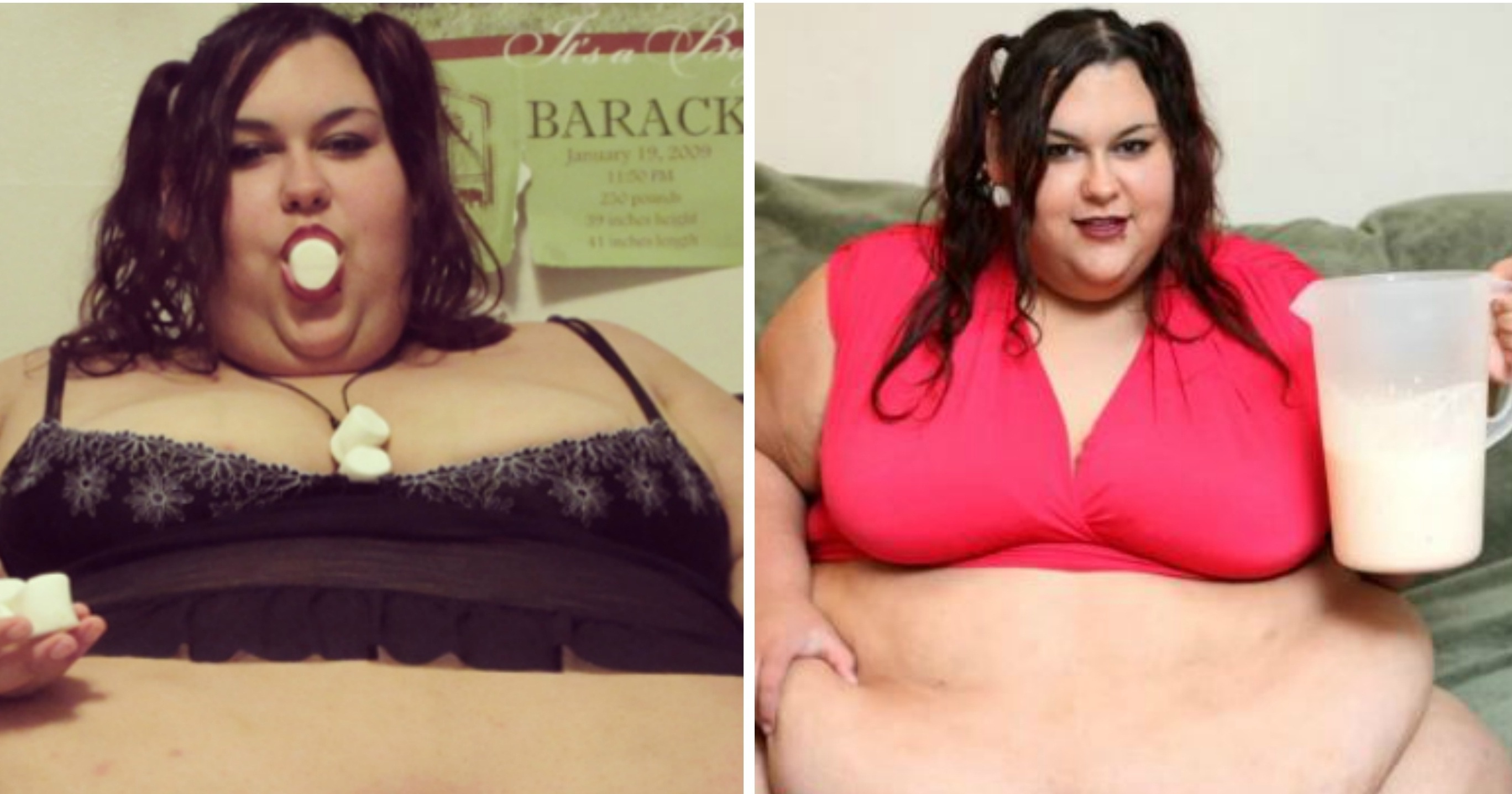 This 27 Year Old Woman Is 300 Kilos And Her Boyfriend Is Helping Her 