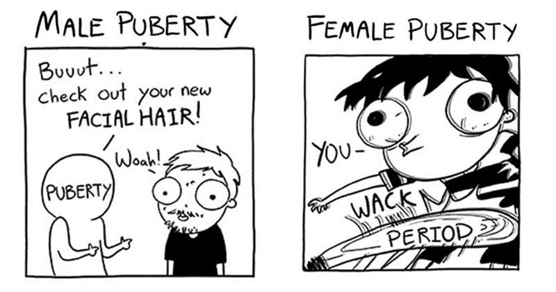 13 Comics About Puberty And Periods That Absolutely Delightfully Hit