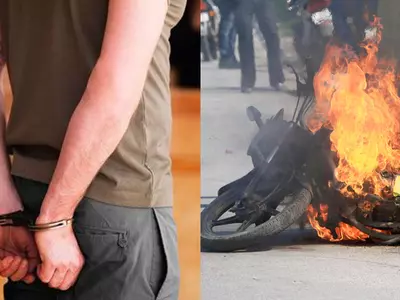 NRI Sets Fire To His In-Laws’ Bike After He’s Banned From Meeting His Wife!