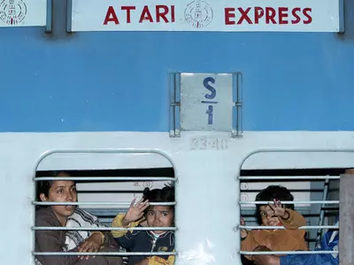 Away From The Border, Tears And Cheers Greet Train From Pakistan