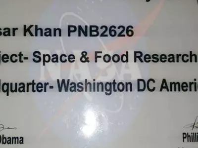 Fake NASA ID