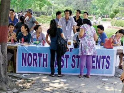 DU students from Northeast
