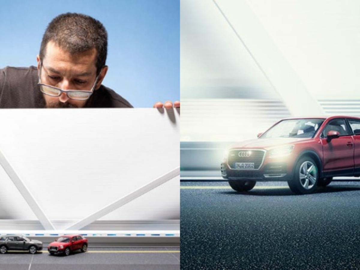 Audi Hires Photographer Felix Hernandez To Shoot Their $40,000 Car, He Uses  A $40 Toy Car Instead