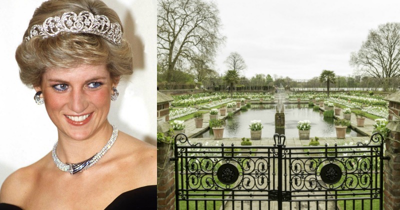 20 Years After Her Death, Princess Diana Remembered With A Memorial Garden