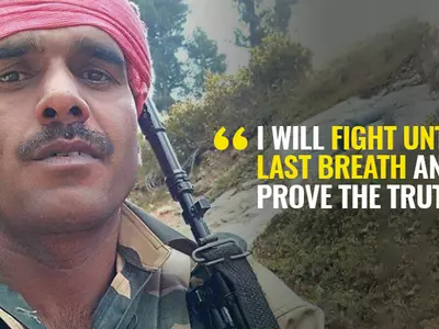 In A New Video, BSF Jawan Tej Bahadur Seeks Peoples' Support In His Fight Against Injustice On Soldiers