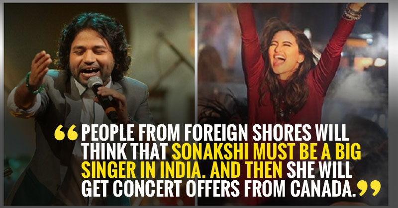 Kailash Kher Has A Serious Problem With Justin Bieber And Sonakshi Sinha Performing Together