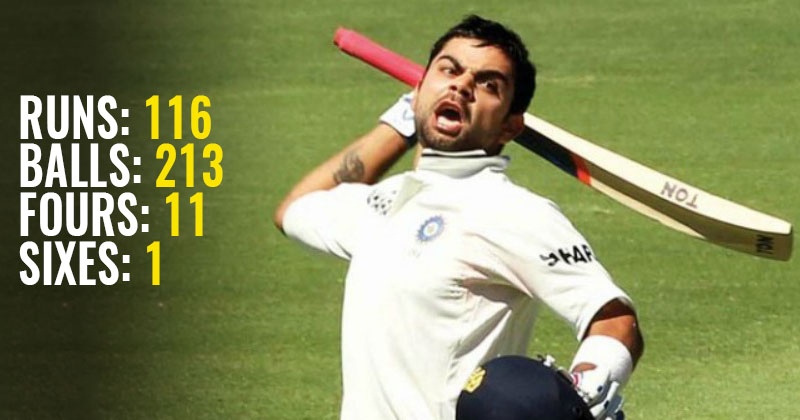 Blast From The Past - Virat Kohli Holds Fort To Keep Aussie Bowlers At ...