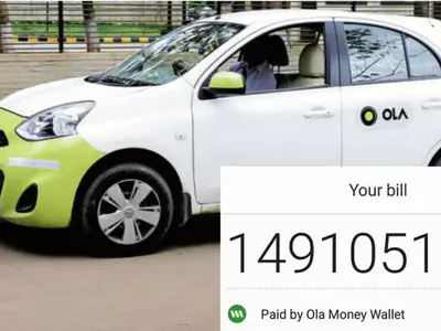 Not A Joke: Ola Cabs Accidentally Bills A Mumbaikar Rs 149 Crore For A Ride!