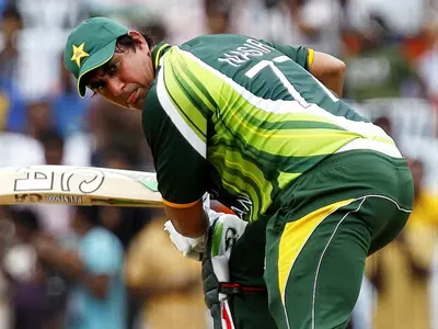 Pakistan Batsman Nasir Jamshed