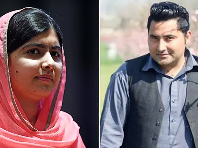 Malala Yousafzai and Mashaal Khan