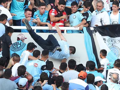 Football Fan Pushed To His Death At Match In Argentina