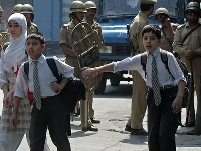 Kashmir School Kid