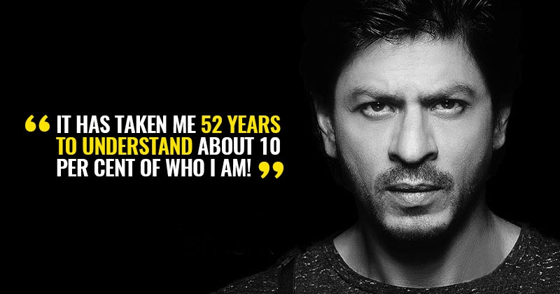 This Is What Funny Man SRK Had To Say When He Was Asked To Describe