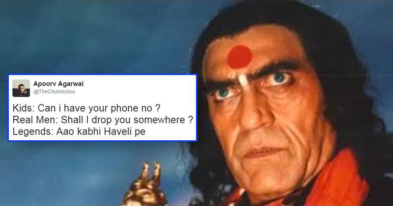 Gratuit Images 15 Memes On Amrish Puri S Iconic Dialogue Aao Kabhi Haveli Pe actualisé salutations