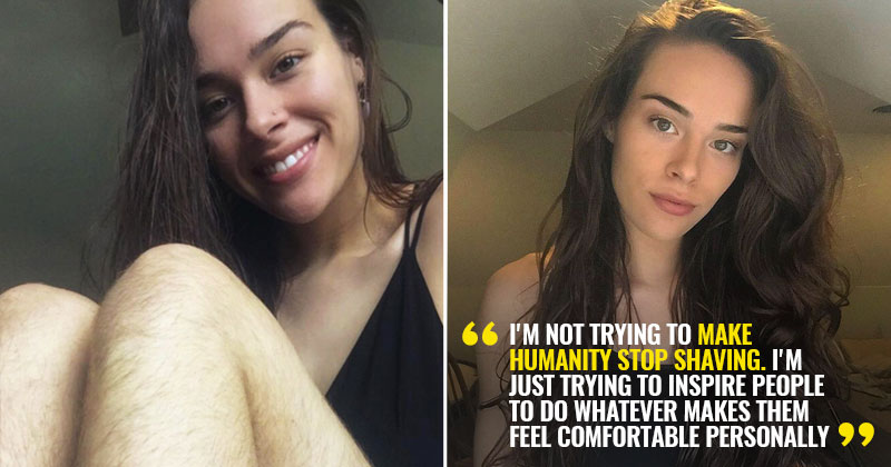 This Brave Fitness Blogger Reveals Her Hairy Legs and Armpits, After