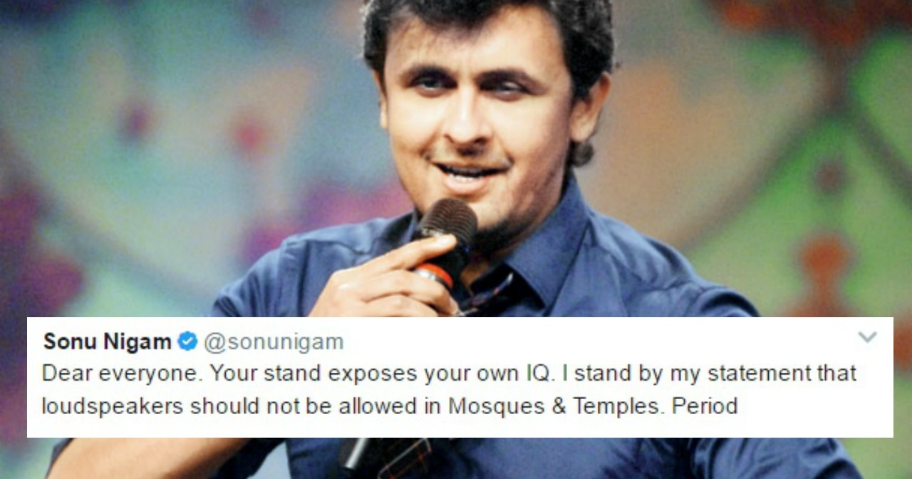 sonu nigam controversy