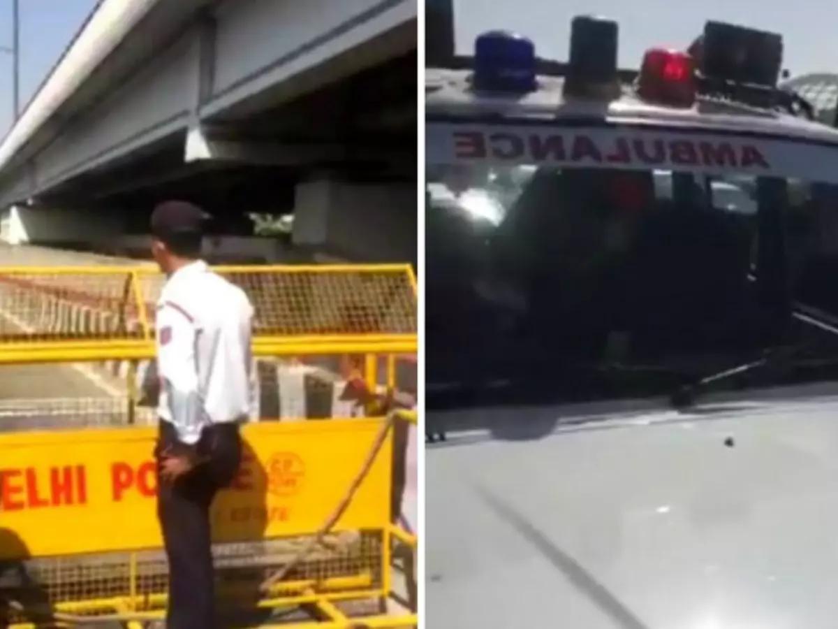 Ambulance carrying bleeding child held up in Delhi to allow VIP?movement Ambulance carrying bleeding child held up in Delhi to allow VIP?movement
