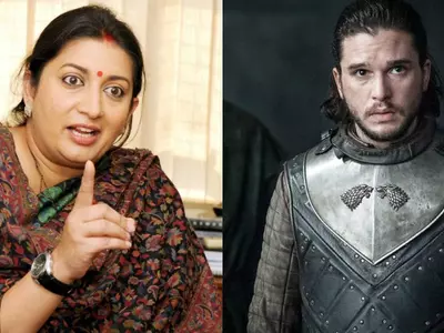 Union Minister Smriti Irani Is An Ardent Fan Of 'Game Of Thrones' And We Are Stoked!