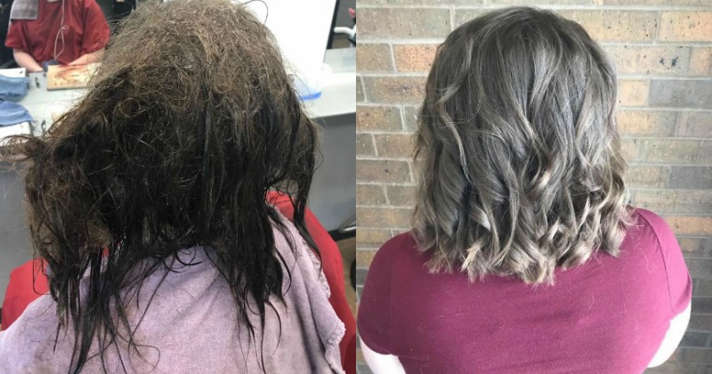 Depressed Teen Wanted Her Hair Shaved Off Hairdresser Spent 13 Hours