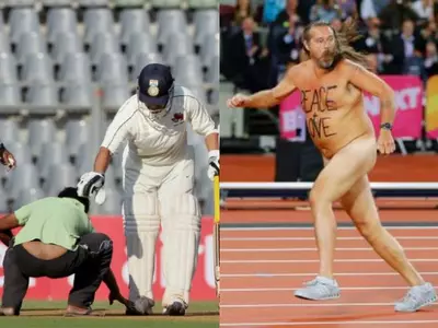 Stripping Nude, Invading The Pitch & More - Here Are Some Hilarious Things  Sports Fans Have Done