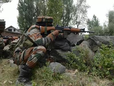 Kashmir Gun Battle